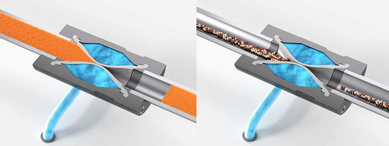 管夹阀工作原理 管夹阀工作原理